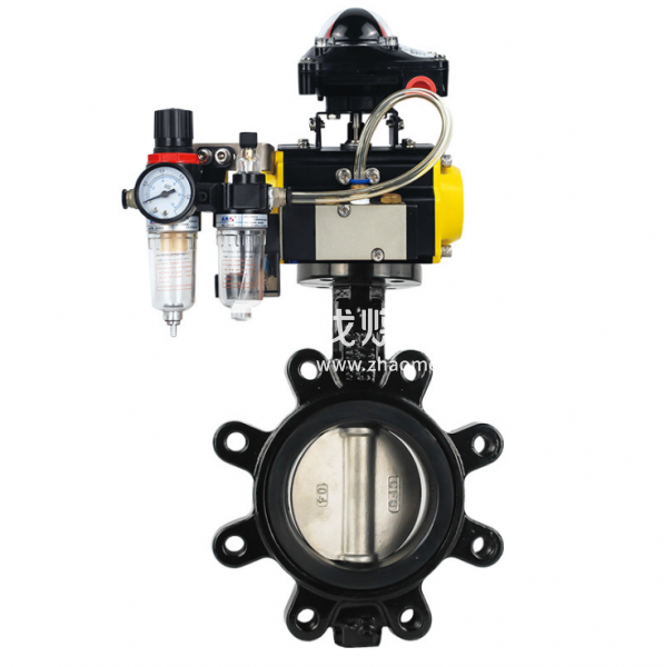 LT型蝶閥 氣動凸耳蝶閥 氣動單夾式蝶閥